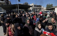 الصورة: سورية.. انتشار قوات الأمن في حي الشيخ مقصود بحلب