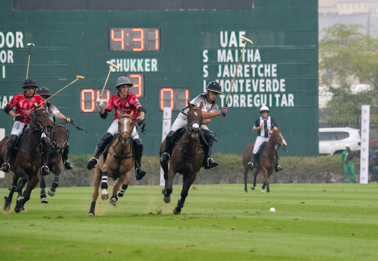 30 هدفاً حصيلة افتتاح بطولة كأس دبي الفضية للبولو