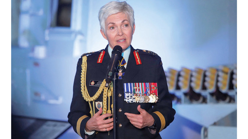 رئيسة الأركان جيني كارينيان. رويترز