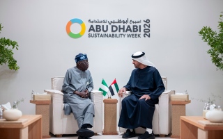 الصورة: محمد بن زايد: الإمارات حريصة على توسيع قاعدة علاقاتها مع جميع الدول الصديقة