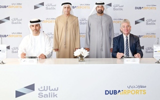 الصورة: اتفاقية تتيح سداد رسوم مواقف المركبات في &laquo;دبي الدولي&raquo; عبر &laquo;سالك&raquo;
