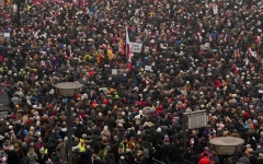 الصورة: الآلاف يتظاهرون في الدنمارك وغرينلاند رفضاً لطموحات ترامب بضمّ الجزيرة