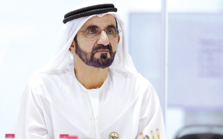 الصورة: محمد بن راشد: في كل كبد رطبة أجر.. نوافير الرحمة في دبي