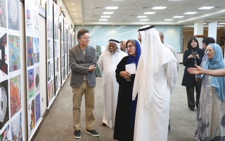 «ثلاثية الفن العالمي» في دبي.. بلمسات مبدعين من 22 دولة