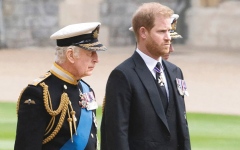 الصورة: الملك تشارلز في لندن دون لقاء هاري وسط معركة قضائية