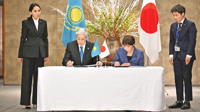 اليابان تقدم شراكات متنوعة لدول آسيا الوسطى. أرشيفية