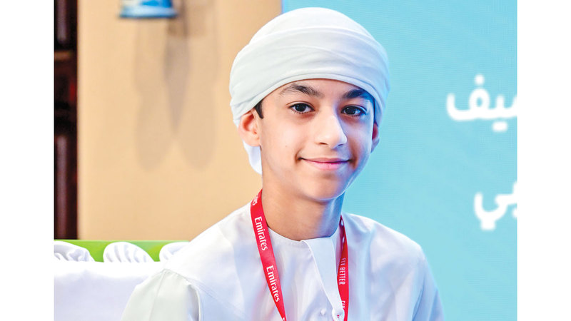 حمدان الشحي: المهرجان مكان رائع يربطنا بالكتب والقراءة والأدب. والذكاء الاصطناعي أداة للتعلم والمعرفة وليس للعب.