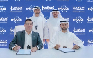 الصورة: &laquo;إسعاف دبي&raquo; توقع اتفاقية مع &laquo;إمكود&raquo; لتطوير حلول تقنية ذكية