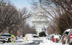 الصورة: أميركا: تحذيرات من آثار العاصفة الثلجية حتى أول فبراير