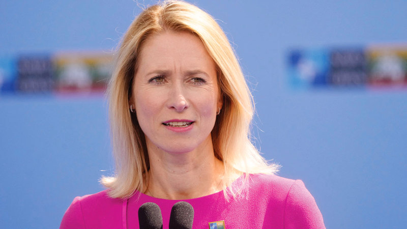 كايا كالاس. رويترز