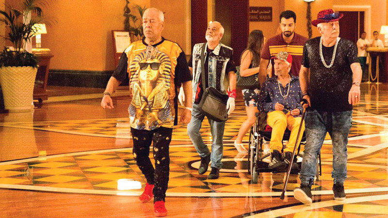 من فيلم &laquo;شباب شياب&raquo;. أرشيفية