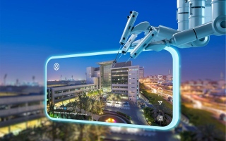 الصورة: المستشفى الأمريكي دبي يحقق إنجازاً جديداً في الجراحة الروبوتية باقتناء نظام "دا فنشي 5"