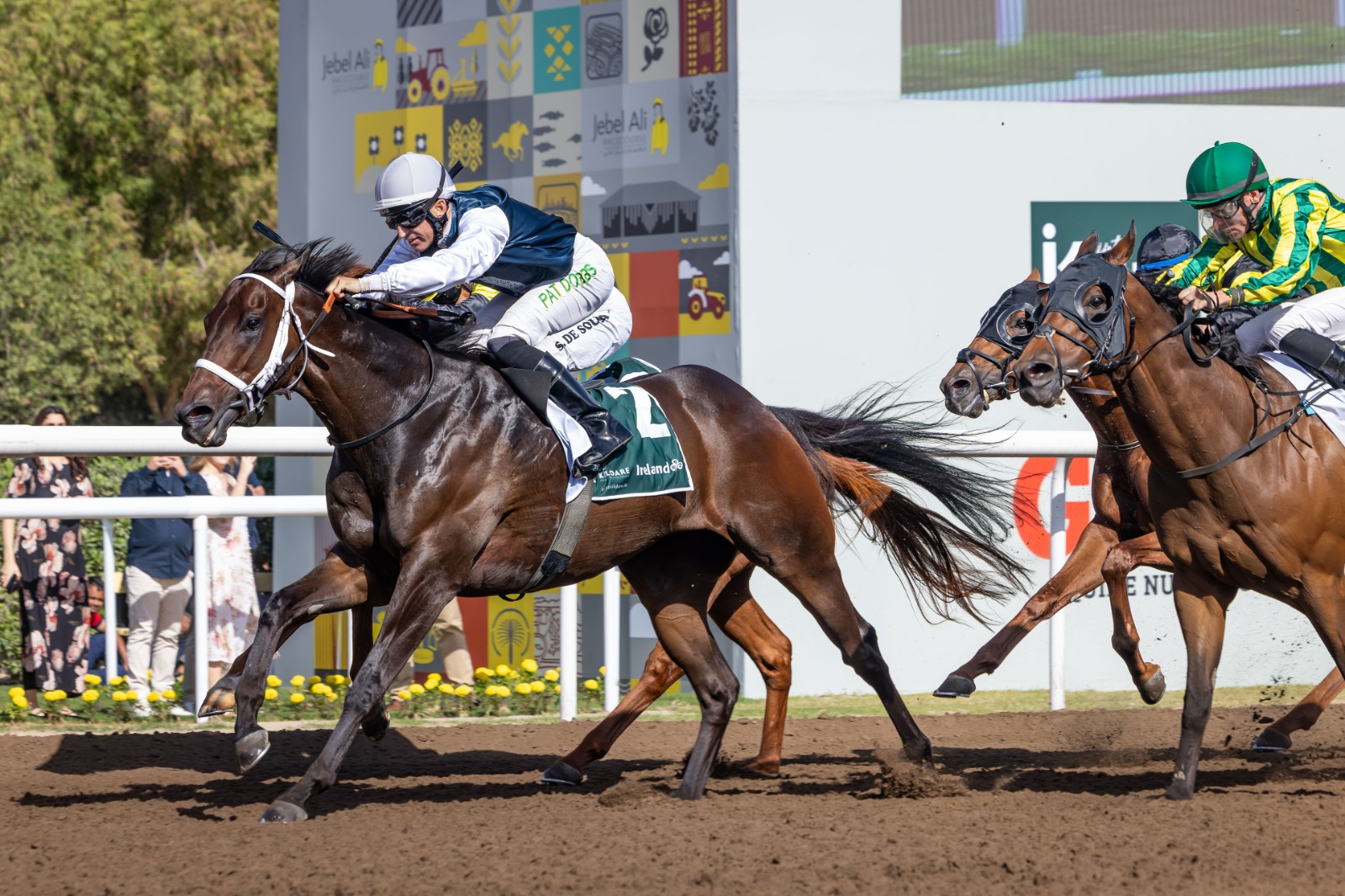 الجواد «بيلي ويستر» بطلاً لكأس «تيست أوف كيلدير» في مضمار جبل علي