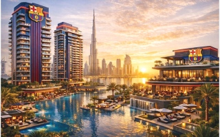 الصورة: برشلونة يستعد لبناء 4 ناطحات سحاب ومجمع سكني فاخر في دبي وأبوظبي