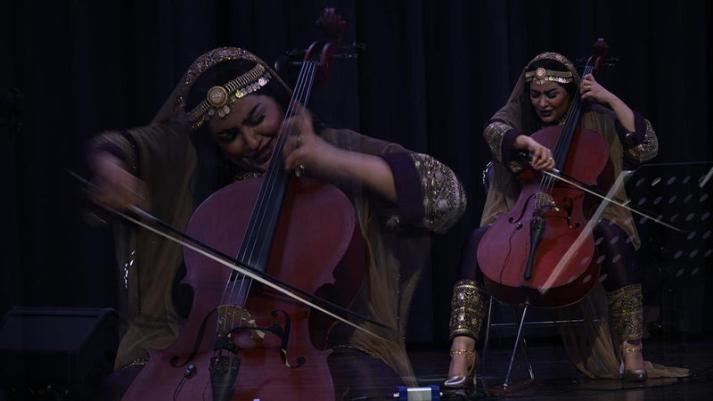 مريم المنجية أحيت حفلاً موسيقياً خلال الفعاليات. عن موقع &laquo;العويس الثقافية&raquo;