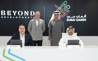 الصورة: &laquo;ألعاب دبي&raquo; توقّع شراكة ماسية مع &laquo;بيوند للتطوير العقاري&raquo;