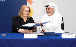 الصورة: &laquo;بوينغ&raquo; و&laquo;أمديست&raquo; تطلقان برنامجاً للعمل في الطيران