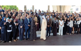 الصورة: محمد بن راشد: الإمارات بقيادة محمد بن زايد تؤمن بأهمية مشاركة المعرفة والتعاون الدولي لتمكين حكومات المستقبل