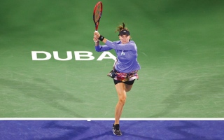 الصورة: إيلينا ريباكينا تؤكد المشاركة في &laquo;تنس دبي&raquo;