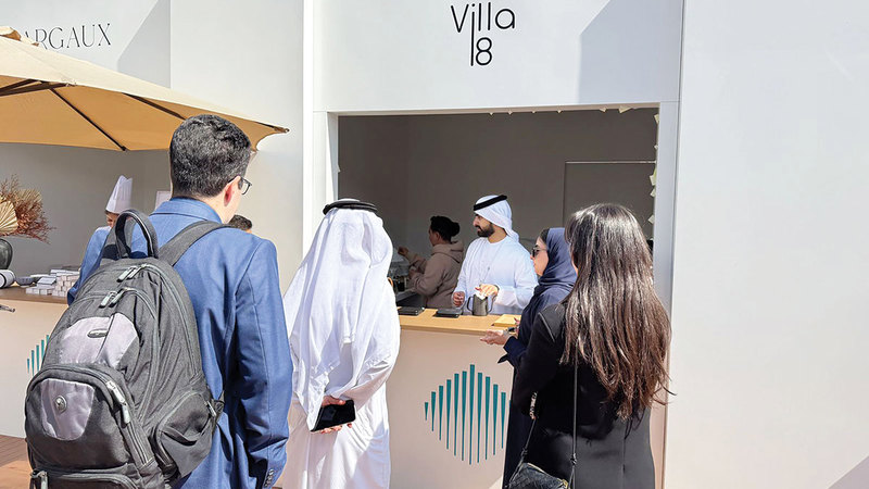 مشروع راشد &laquo;فيلا &raquo;18 انطلق قبل عامين. من المصدر