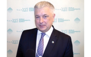 الصورة: نائب وزير خارجية ليتوانيا: القمة العالمية للحكومات منصة فريدة للقاء صنّاع القرار