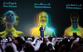 الصورة: محمد القرقاوي: أكبر تحوّل في التاريخ يحدث اليوم داخل الإنسان &nbsp;&nbsp;