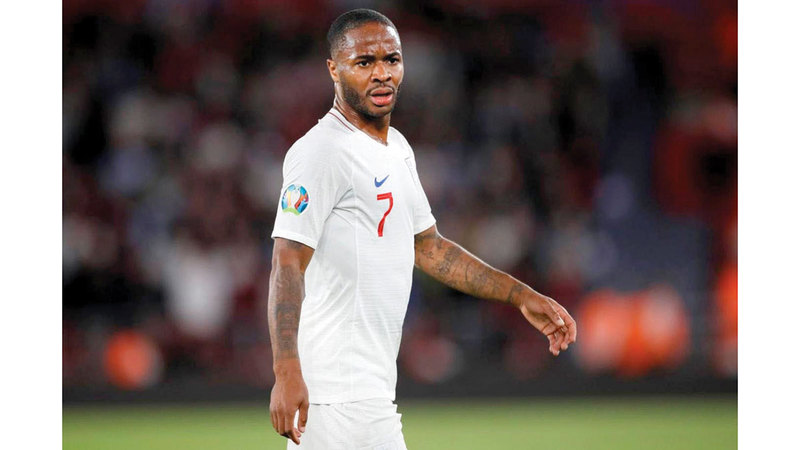 النجم الإنجليزي رحيم سترلينغ. أرشيفية