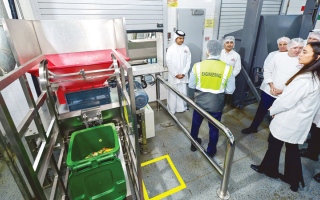 الصورة: &laquo;الإمارات لتموين الطائرات&raquo; تعتمد نظاماً لمعالجة النفايات العضوية