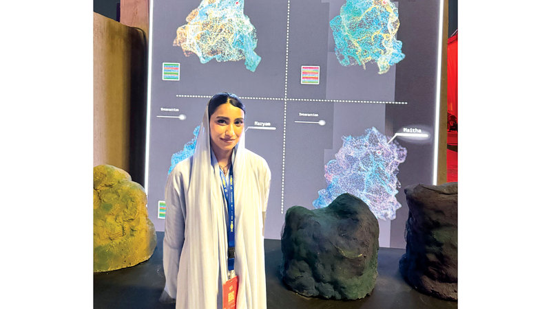 علياء الجسمي: حاولت أن أقدم مفهوم الضغط الاجتماعي، وخصوصاً في التجمعات مع الأهل والأصدقاء، حيث قد تشكل بعض الأحاديث نوعاً من الضغط الاجتماعي.