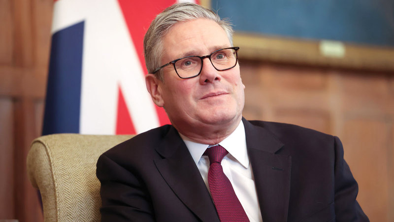 ستارمر زار الصين بعد انقطاعٍ دامَ ثماني سنوات عن اللقاءات الرسمية بين قادة البلدين. إي.بي.إيه