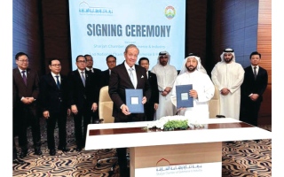 الصورة: الشارقة تتعاون مع لاوس لبناء شراكات مستدامة بين مجتمعَي الأعمال