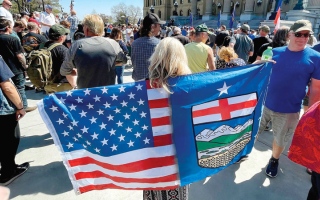 الصورة: سياسيون غير منتخبين يسعون سراً لانفصال مقاطعة ألبرتا عن كندا