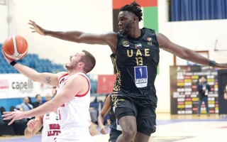 الصورة: منتخب السلة يستضيف دورة ودية في دبي