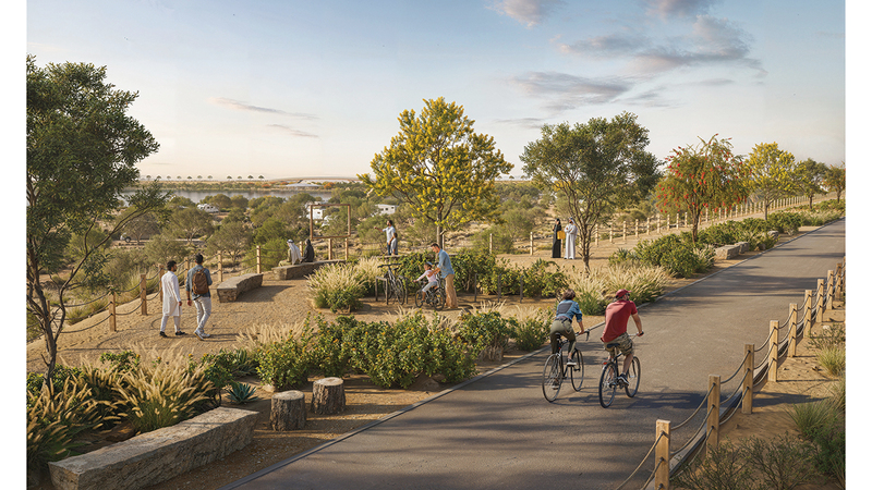 المشروع يأتي ضمن حزمة مبادرات ومشاريع &laquo;خارطة طريق المساحات المائية والخضراء 2030&raquo;. من المصدر