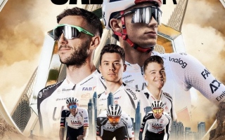 الصورة: 7 دراجين يمثلون &laquo;الإمارات إكس آر جي&raquo; في &laquo;طواف الإمارات&raquo;