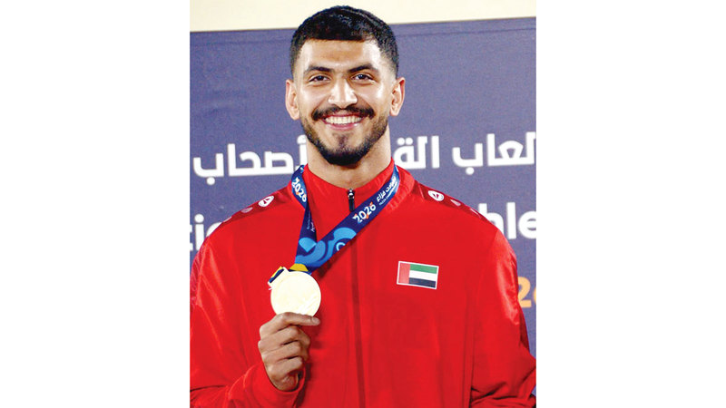 محمد يوسف: فخور بالميدالية الذهبية أمام البطل البارالمبي التونسي وليد كتيلة.
