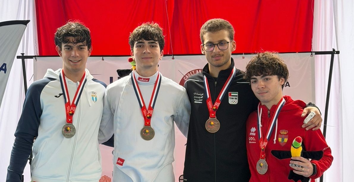 فارس البلوشي يظفر بميدالية برونزية في مونديال المبارزة للشباب