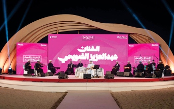الصورة: الطرب الكويتي يثير حماسة زوار مهرجان الفرجان في دبي