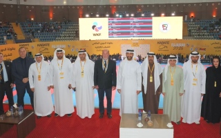 الصورة: نخبة لاعبي العالم يُنافسون على ألقاب الدوري العالمي لشباب الكاراتيه في الفجيرة