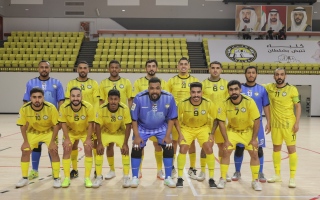 الصورة: فوز كلباء وخورفكان في دوري الصالات.. &laquo;النمور&raquo; في الصدارة