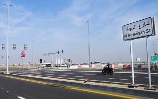 الصورة: افتتاح شارع الروية لتعزيز الربط بين شارعي الشيخ محمد بن زايد والشيخ زايد بن حمدان آل نهيان