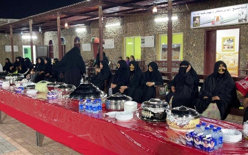 الصورة: مائدة من &laquo;زمن الطيبين&raquo;.. تتجلى فيها روح رمضان قبل قدومه