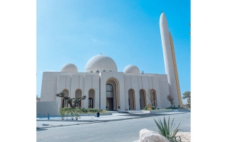 الصورة: افتتاح جامع الدكتور حسين بن غاطي في ند الشبا