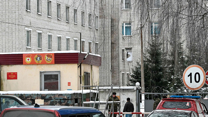 السلطات لاتزال تحقق في سبب الانفجار. أ.ف.ب