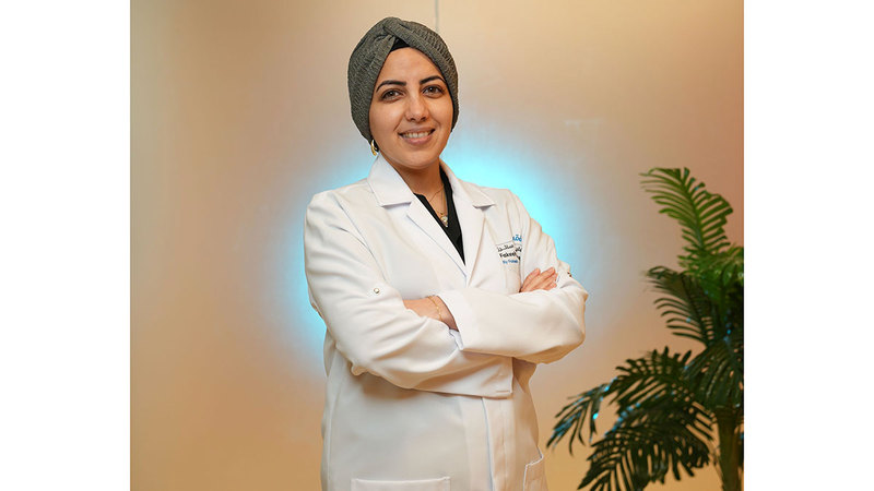 الدكتورة  رسل الجنابي  استشارية في طب الطوارئ. من المصدر