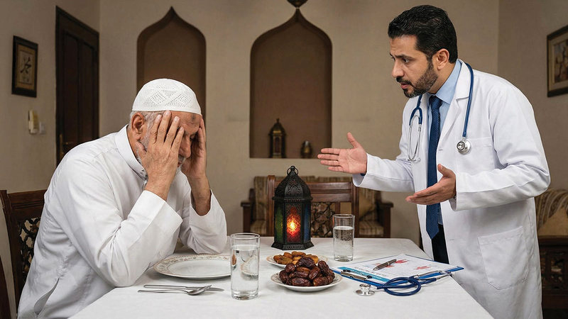 مرضى فشل القلب المتقدم والفشل الكلوي المتقدم والحوامل من الفئات الممنوعة من الصيام. أرشيفية