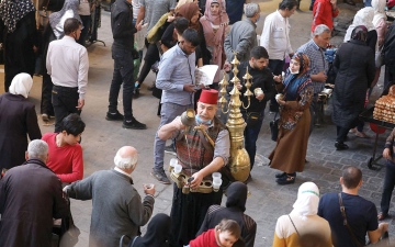الصورة: رمضان سورية.. عادات متوارثة  تميّز الأجواء والموائد