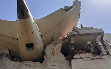 الصورة: على متنها 7 أشخاص.. تحطم طائرة نقل طبي في الهند