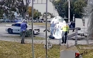 الصورة: عقاب فوري للص حاول سرقة معدات باهظة الثمن.. دفعه للاستغاثة: أنقذوني