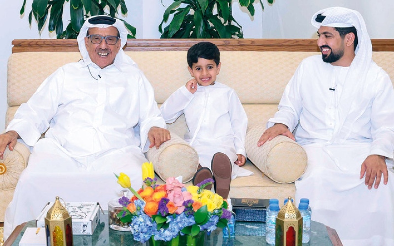 الصورة: الحبتور: &laquo;الجَمْعة&raquo; جوهر رمضان الحقيقي.. و&laquo;الوفرة&raquo; اليوم تستوجب الشكر